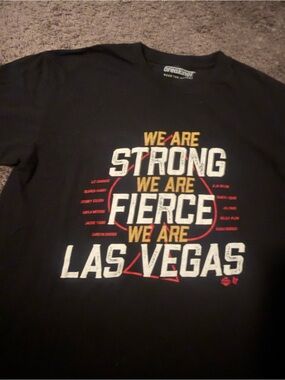 Source Unknown Black "We Are Las Vegas" Graphic Tee